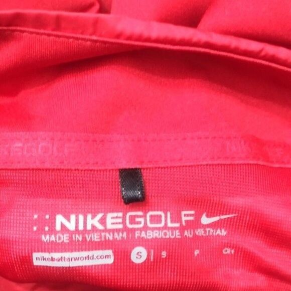 NIKE Golf 1/4 Zip Pullover Shield Windwear Jacket Funnel Neck Atlanta Falcons S - Picture 2 of 8